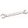 BGS technic Offener Doppel-Ringschlüssel | SW 19 x 22 mm