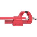 KS-TOOLS Schraubstock ohne Rundteller, 120 mm