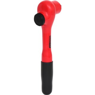 KS-TOOLS 3/8" Umschaltknarre mit Schutzisolierung, 32 Zahn