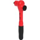 KS-TOOLS 3/8" Umschaltknarre mit Schutzisolierung, 32 Zahn