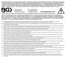 BGS technic Ersatzbacken für Honwerkzeug Art. 1156 | Backen 50 mm | K 220 | 3-tlg.