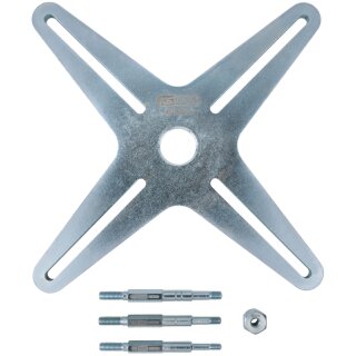 KS-TOOLS Ergänzungs-Satz SAC Kupplungswerkzeug (4-Loch Teilung), 5-tlg.