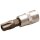 BGS technic Bit-Einsatz | Antrieb Innenvierkant 6,3 mm (1/4") | T-Profil (für Torx) mit Bohrung T45