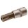 BGS technic Bit-Einsatz | Antrieb Innenvierkant 6,3 mm (1/4") | T-Profil (für Torx) mit Bohrung T50