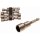 BGS technic Steckschlüssel-Einsatz-Satz Sechskant | Antrieb Außensechskant 6,3 mm (1/4") | SW 6 - 13 mm | 8-tlg.