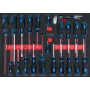 KS-TOOLS SCS Schraubendreher-Satz, 29-tlg. in 1/1...