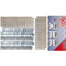 BGS technic Klammer-, Bolzen und Nagel-Sortiment | 600-tlg.