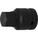 BGS technic Kraft-Bit-Einsatz | Antrieb Innenvierkant 20 mm (3/4") | Innensechskant 24 mm