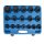BGS technic Kraft-Steckschlüssel-Einsatz-Satz | Antrieb Innenvierkant 20 mm (3/4") | SW 19 - 55 mm | 17-tlg.