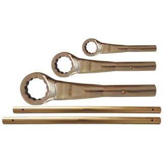 KS-TOOLS BRONZEplus Zugringschlüssel-Satz 18-tlg.