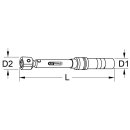 KS-TOOLS 14x18mm Industrie Einsteck-Drehmomentschlüssel, 10-60Nm