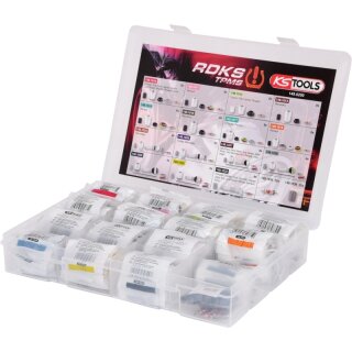 KS-TOOLS RDKS / TPMS Service-Sortiment für Reifendruck-Kontrollsysteme, 142-tlg.