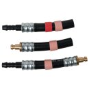 KS-TOOLS Adapter-Satz 3-tlg. Ø8,0 mm (rosa)