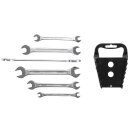 BGS technic Doppel-Maulschlüssel-Satz | SW 6x7 - 17x19 mm | 6-tlg.