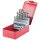 KS-TOOLS HSS-G Spiralbohrer-Satz, Stahlblechkassette, 25-tlg. 1-13mm