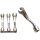BGS technic Leitungsschlüssel-Satz, offen | Antrieb Innenvierkant 12,5 mm (1/2") | SW 14 - 17 - 19 mm