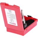 KS-TOOLS HSS Stufenbohrer-Satz, Kunststoffkassette 3-tlg.