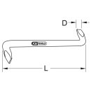 KS-TOOLS BRONZEplus Winkelschraubendreher Schlitz 13x190 mm