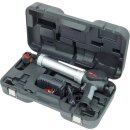 KS-TOOLS Akku-Kartuschen-Pistole 310 ml mit 2 Akkus und 1 Ladegerät