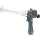 KS-TOOLS Akku-Kartuschen-Pistole 310 ml mit 2 Akkus und 1 Ladegerät