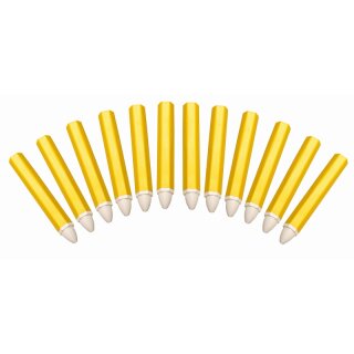BGS technic Fettsignierstifte | weiß | 12 Stück