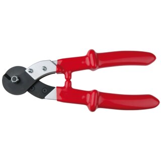 KS-TOOLS Drahtseil-Kabelschere mit Schutzisolierung, 310mm