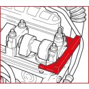 KS-TOOLS Motoreinstell-Werkzeug-Satz für Ford / VAG, 31-tlg.