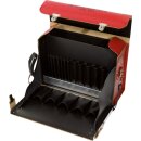 KS-TOOLS Werkzeugkoffer, leer, Leder