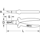KS-TOOLS EDELSTAHL Diagonal-Seitenschneider, 150mm