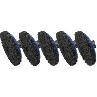 KS-TOOLS Radnabenschleifer Ersatzscheiben-Satz, Ø 105 mm, 5-tlg.