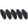 KS-TOOLS Radnabenschleifer Ersatzscheiben-Satz, Ø 105 mm, 5-tlg.