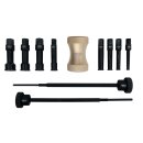 KS-TOOLS Präzisions-Innenlager-Auszieher-Satz Ø 10 - 30 mm, 11-tlg.