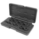 KS-TOOLS Spiral-Profil-Steckmuttern-Satz, 10-tlg., M8-M19