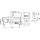 KS-TOOLS Universal-Abzieher 2-armig, 10 t
