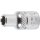 BGS technic Steckschlüssel-Einsatz Zwölfkant | Antrieb Innenvierkant 6,3 mm (1/4") | SW 5 mm