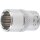 BGS technic Steckschlüssel-Einsatz Zwölfkant | Antrieb Innenvierkant 6,3 mm (1/4") | SW 12 mm