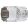 BGS technic Steckschlüssel-Einsatz Zwölfkant | Antrieb Innenvierkant 6,3 mm (1/4") | SW 13 mm