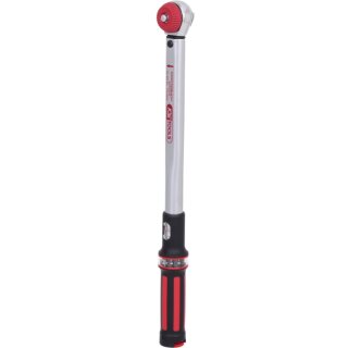 KS-TOOLS 1/2" ERGOTORQUE®precision Drehmomentschlüssel 20-200 Nm mit Quick-Lock Drehknopf-Umsteck-Ratschenkopf