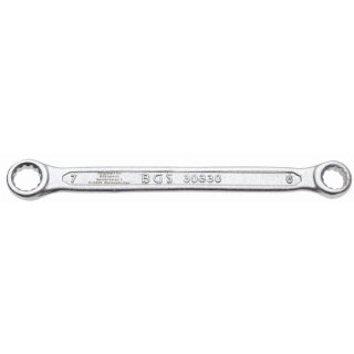 BGS technic Doppel-Ringschlüssel | extra flach | SW 6 x 7 mm