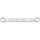 BGS technic Doppel-Ringschlüssel | extra flach | SW 10 x 11 mm