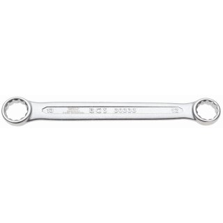 BGS technic Doppel-Ringschlüssel | extra flach | SW 12 x 13 mm