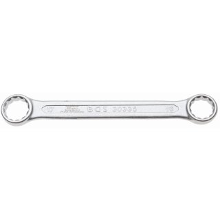 BGS technic Doppel-Ringschlüssel | extra flach | SW 16 x 17 mm