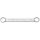 BGS technic Doppel-Ringschlüssel | extra flach | SW 16 x 17 mm