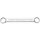 BGS technic Doppel-Ringschlüssel | extra flach | SW 18 x 19 mm