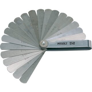 HAZET Fühlerlehre 2147 | 0,05??1,0