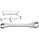 HAZET Doppel-Ringschlüssel (offen) 612-8X10 |...