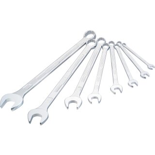 HAZET Ring-Maulschlüssel, eXtra lang, schlanke Bauform 600LG/8 | Außen-Doppel-Sechskant-Tractionsprofil | Anzahl Werkzeuge: 8 | 10  32