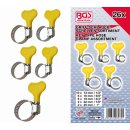 BGS technic Griff-Schlauchschellen-Sortiment | 26-tlg.