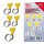 BGS technic Griff-Schlauchschellen-Sortiment | 26-tlg.