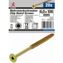 Kraftmann Mehrzweckschrauben | T-Profil (für Torx)...